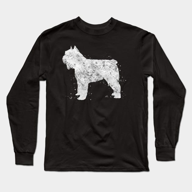 Bouvier des flandres Long Sleeve T-Shirt by Yahya Art